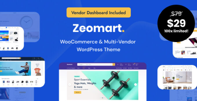 Zeomart – Woocommerce Marketplace